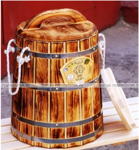 Кадка 1,5 л обожженная, КЕДР