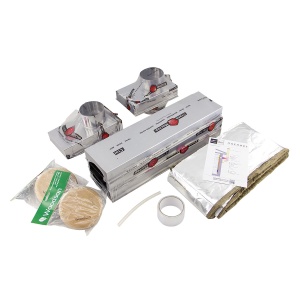 Комплект вентиляции для бани КУБАСТУ горизонтальная (проход через стену) (AISI 430) Комплект вентиляции для бани КУБАСТУ горизонтальная (проход через стену) (AISI 430)