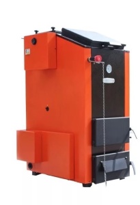 Котел отопительный  длит.горения МАГНУМ 30 ТЭ без ТЭН d=150 мм с установленным механизмом (G 1-1/4