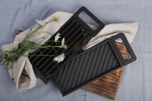 Противень-гриль ПГ-1 СИБИРЯЧКА (ГБ: 420,5 х 160 х 26 мм) ЛИТКОМ