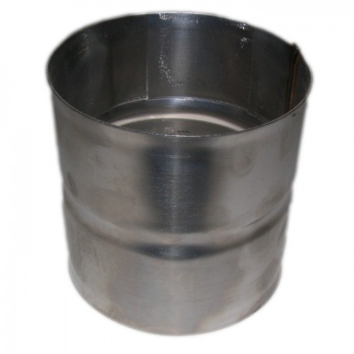 Адаптер котла d = 150 мм (1 ММ) НЕРЖАВЕЙКА (М/М) Адаптер котла d = 150 мм (1 ММ) НЕРЖАВЕЙКА (М/М)