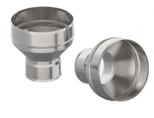 Переходник диаметра d = 150 - 200 мм (0,8 ММ)  (25)