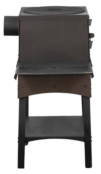 Печь под казан с чугунной плитой LUX СТАЛЬ-МАСТЕР