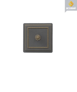 Дверца чугунная прочистная ВЕЗУВИЙ 235 крашеная БРОНЗА (посадочный размер 130 х 130 мм) Дверца чугунная прочистная ВЕЗУВИЙ 235 крашеная БРОНЗА (посадочный размер 130 х 130 мм)