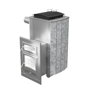 Печь-каменка нержавеющая ЧАРОДЕЙКА М Русский пар дверца со стеклом ТАЛЬКОХЛОРИТ (10 - 20 м.куб) Печь-каменка нержавеющая ЧАРОДЕЙКА М Русский пар дверца со стеклом ТАЛЬКОХЛОРИТ (10 - 20 м.куб)