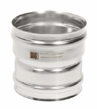 Адаптер котла d = 150 мм (М/М) НЕРЖАВЕЙКА ТИС (0,8 ММ) (304 ПРЕМИУМ)