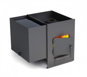 Печь-каменка Двушечка антрацит Печь-каменка Двушечка антрацит