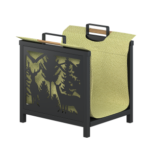 Дровница  ВЕЗУВИЙ D 450 В РУССКИЙ ЛЕС БРОНЗА кованая