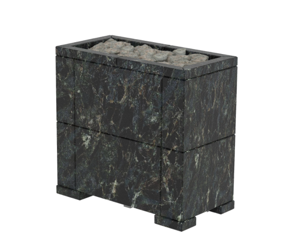 Электрокаменка GEOS- CITY WALL 6  STONE ПИРОКСЕНИТ установка установка у стены в сауне (4-9  м.куб)