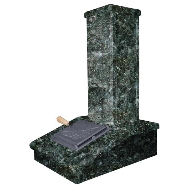 Облицовка на трубу для печей ГРОМ 40  ПРЕЗИДЕНТ СЕРПЕНТИНИТ (150*540)  (2 яруса) под шибер Облицовка на трубу для печей ГРОМ 40  ПРЕЗИДЕНТ СЕРПЕНТИНИТ (150*540)  (2 яруса) под шибер