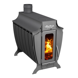 Печь отопительная STOKER AQUA 220 - G с варочной поверхностью (220 м.куб)