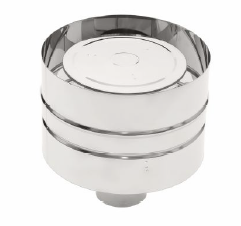 Зонтик d = 180 мм с ДЕФЛЕКТОРОМ ТИС (304 ПРЕМИУМ)