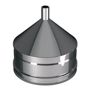 Крышка для тройника d = 250 мм с конденсатоотводом  ВУЛКАН