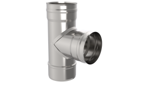 Тройник 90 градусов d = 115 мм (0,8 ММ)