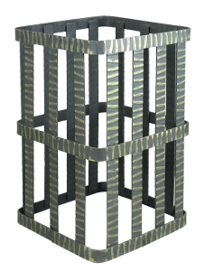 Сетка для камней ГЕФЕСТ 35/40/45 (300 х 300 х  500 мм)