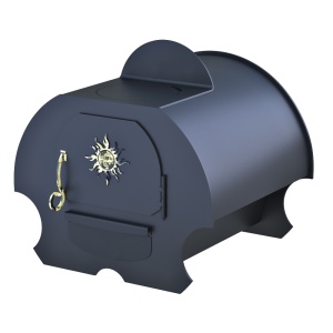 Печь отопительная ЗЛАТА - 8 мм (35 - 50 м.куб)