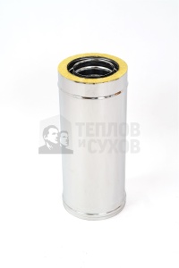 Сэндвич d = 115/150/210 мм (Н+Н) L = 1000 мм ТИС ТермоВент (0,8 ММ) (430 СТАНДАРТ)