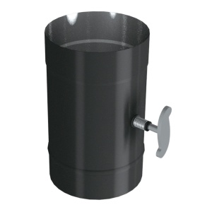 Шибер (заслонка) d = 130 мм  ВУЛКАН (RAL черный)