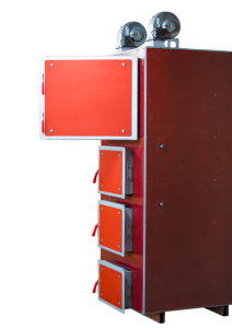 Котел отопительный СИБИРЬ Т-200  промышленный (комплект системы наддува WPA-120 + контроллер)