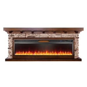 Портал Chalet 60 темный дуб для электроочага Vision 60 LED (RoyalFlame)