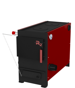 Котел отопительный R2 21 кВт с варочной плитой  топливо - дрова/уголь/эл.энергия Котел отопительный R2 21 кВт с варочной плитой  топливо - дрова/уголь/эл.энергия