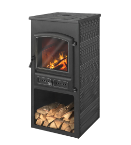 Печь-камин ЭТНА С ЧУГУННОЙ ПЛИТОЙ  11 кВт (БКД)  АНТРАЦИТ ВЫСОКИЙ (180 м.куб) Печь-камин ЭТНА С ЧУГУННОЙ ПЛИТОЙ  11 кВт (БКД)  АНТРАЦИТ ВЫСОКИЙ (180 м.куб)