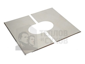 Крышка для разделки потолочной УГЛОВАЯ верхняя 20-45 градусов d = 200  мм ТИС (430 СТАНДАРТ)  (12)