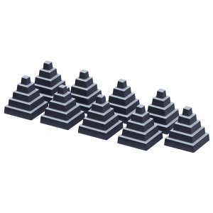Комплект чугунных пирамид (9шт) ГЕФЕСТ Комплект чугунных пирамид (9шт) ГЕФЕСТ