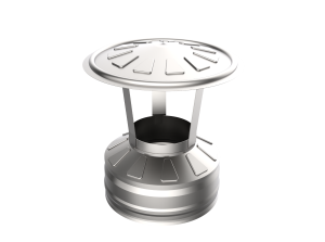 Оголовок d = 200/280 мм с зонтом (Н+Н)  (GS)