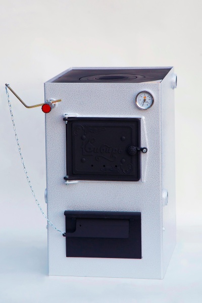 Котел отопительный СИБИРЬ 12ТПЭ без ТЭН Дымоход справа/патрубки  Котел отопительный СИБИРЬ 12ТПЭ без ТЭН Дымоход справа/патрубки