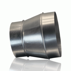 Переходник диаметра d = 200 - 150 мм (1 ММ)  (20)