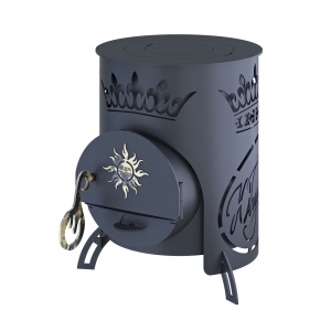 Печь отопительная МАРФА с варочной поверхностью - 8 мм (35 - 50 м.куб)