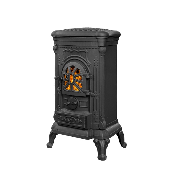 Печь-камин ЧУГУННАЯ ВЕЗУВИЙ А-07 антрацит Печь-камин ЧУГУННАЯ ВЕЗУВИЙ А-07 антрацит