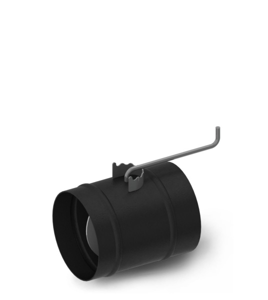 Шибер ТМФ  поворотный d =  120 мм 1,5 мм антрацит УГЛОВОЙ для печей ОГОНЬ-БАТАРЕЯ  (6) Шибер ТМФ  поворотный d =  120 мм 1,5 мм антрацит УГЛОВОЙ для печей ОГОНЬ-БАТАРЕЯ  (6)