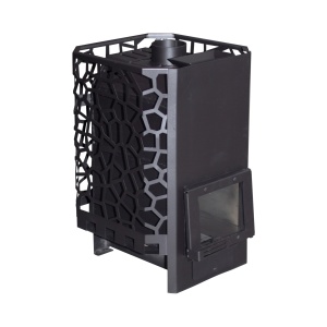 Печь-каменка РАДА  сталь 6 мм 18S ЗК СЕТКА без ВТК (16 - 20 м.куб) (без дверки)