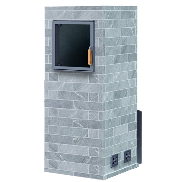 Облицовка для печей GFS ЗК 25М/П2 / 30М/П2 / ГРОМ 30П2 РУССКИЙ ПАР КИРПИЧ ТАЛЬКОХЛОРИТ (1520/50)