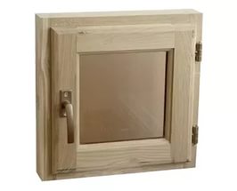 Оконный блок ЛИПА 400 х 400 мм стекло БРОНЗА Оконный блок ЛИПА 400 х 400 мм стекло БРОНЗА