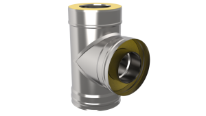 Сэндвич-тройник 90 гр. d = 115/200 мм (Н+О) 0,8 ММ