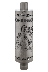 Дымоход - конвектор в кожухе ШАЙКА-ЛЕЙКА d = 115 мм L = 1000 мм Дымоход - конвектор в кожухе ШАЙКА-ЛЕЙКА d = 115 мм L = 1000 мм