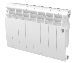 Радиатор биметаллический ROYAL THERMO BILINER BIANCO TRAFFICO 350/80 - 10 секций Радиатор биметаллический ROYAL THERMO BILINER BIANCO TRAFFICO 350/80 - 10 секций