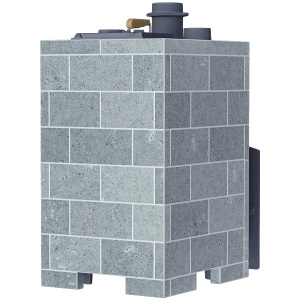 Облицовка для печей ГРОМ 50П2  КЛАССИКА  КИРПИЧ ТАЛЬКОМАГНЕЗИТ (1220/45)