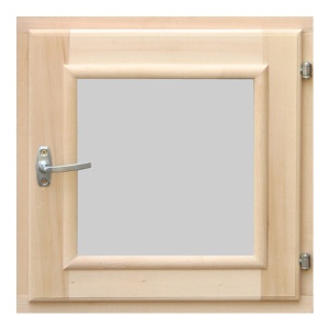 Оконный блок ЛИПА 500 х 500 мм стекло САТИН Оконный блок ЛИПА 500 х 500 мм стекло САТИН