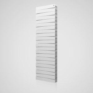 Радиатор биметаллический ROYAL THERMO PIANO FORTE TOWER BIANCO TRAFFICO 500/100 - 18 секций Радиатор биметаллический ROYAL THERMO PIANO FORTE TOWER BIANCO TRAFFICO 500/100 - 18 секций