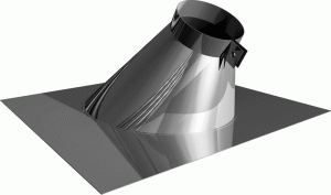 Проход кровли с фланцем d = 260 мм 30 гр. НЕРЖ.