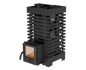 Печь-каменка ASTON 12 С со стеклянной дверцей (6 - 14 м.куб)