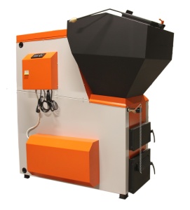 Котел отопительный ATUM 55 Т АВТОМАТ  топливо - дрова/уголь/брикеты (G 1-1/2