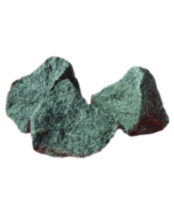 Камень СЕРПЕНТИНИТ (для бань и саун) колотый 20 кг