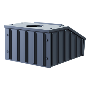 Короб чугунный для печи ГРОЗА 24 универсальный h930