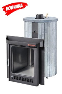 Печь-каменка МАКСИ ПФ дверца со стеклом в ламелях ТАЛЬКОХЛОРИТ НАБОРНЫЙ (38 м.куб) Печь-каменка МАКСИ ПФ дверца со стеклом в ламелях ТАЛЬКОХЛОРИТ НАБОРНЫЙ (38 м.куб)