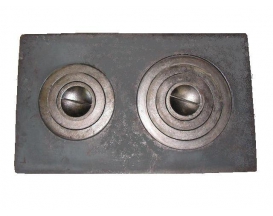 Плита П2-5 с двумя конфорками (ПР: 760 х 455 мм) БЛМЗ  (2)